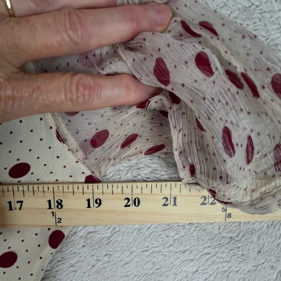 NOA NOA Baby Doll Dress Medium Whimsy Faux Wrap Rockabilly - Picture 16 of 16